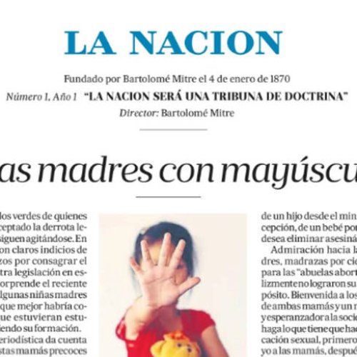 Fuerte repudio a un editorial de La Nación