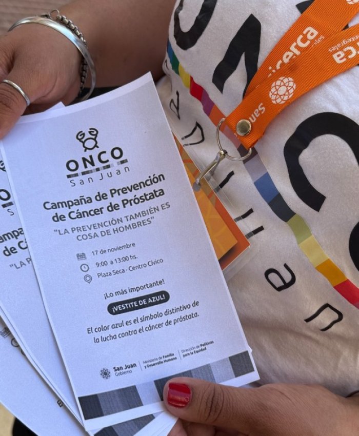 El programa Onco San Juan trabaja en la prevención del cáncer de próstata