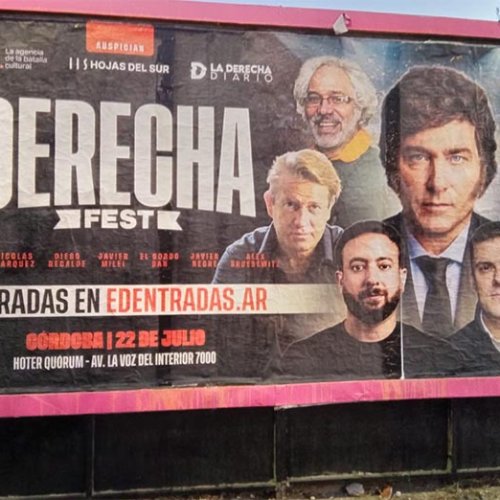 Milei cierra un festival “anti-zurdos” que incluye una charla sobre “odiar a periodistas”