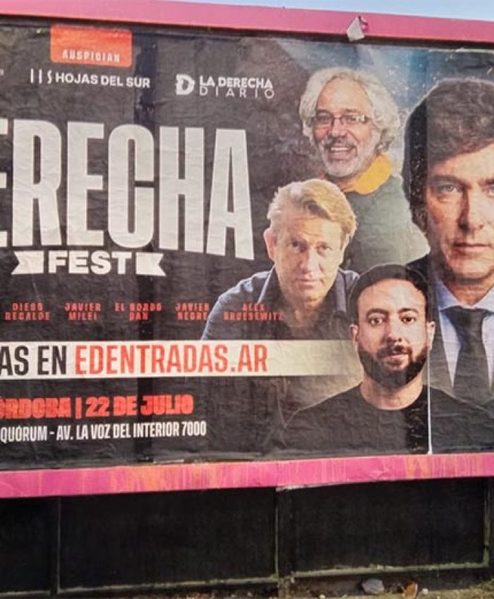 Milei cierra un festival “anti-zurdos” que incluye una charla sobre “odiar a periodistas”