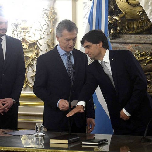 Gabinete: Lacunza, “El presidente me dio una prioridad: garantizar la estabilidad del tipo de cambio”