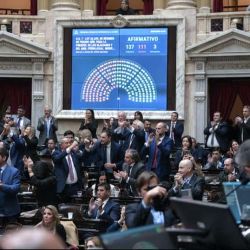 La Cámara de Diputados aprobó las modificaciones a la Ley de Glaciares: los seis diputados nacionales de la provincia votaron de manera afirmativa