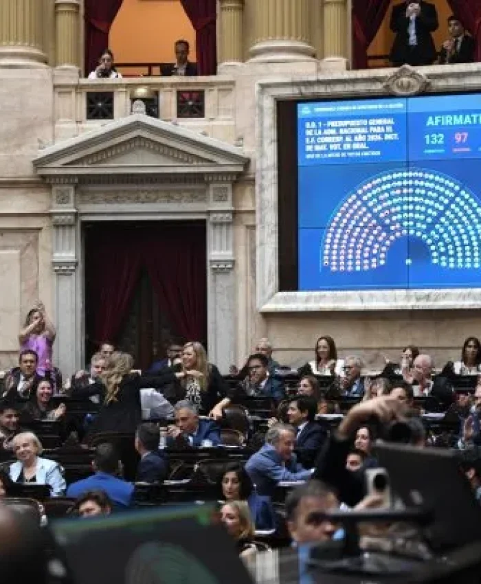 Presupuesto 2026: el oficialismo logró media sanción en Diputados