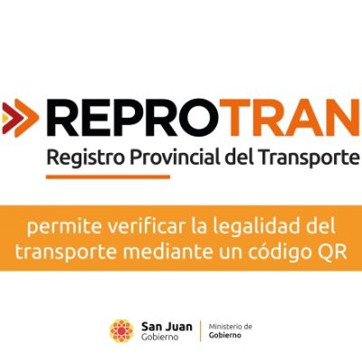 ReProTran permite verificar la legalidad del transporte mediante un código QR