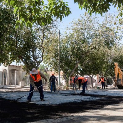 La provincia avanza con el Plan de Pavimentación Urbana en Caucete