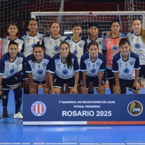 La Selección Sanjuanina goleó a Tucumán Nacional de Futsal femenino