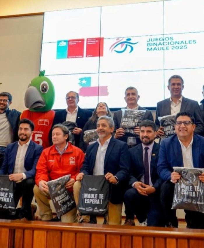San Juan presente en el lanzamiento de los Juegos Binacionales 2025 en Maule