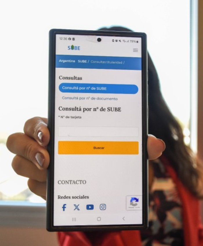 Cómo verificar el registro de una tarjeta SUBE