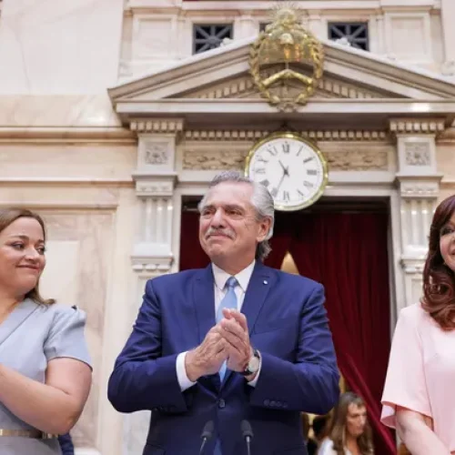 Apertura de sesiones ordinarias en el Congreso de la Nación