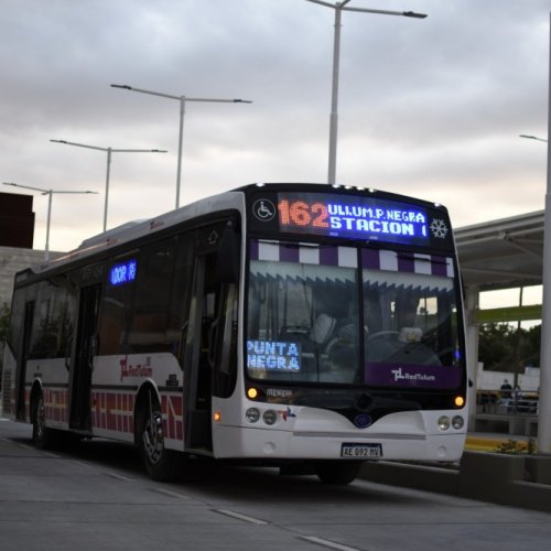 RedTulum modificará el recorrido de las líneas 161 y 162 en Ullum