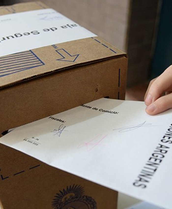 Elecciones presidenciales: ya voto el 70% del padrón
