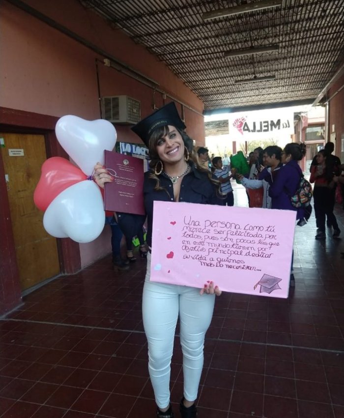 La Universidad cuenta con su primera Licenciada trans