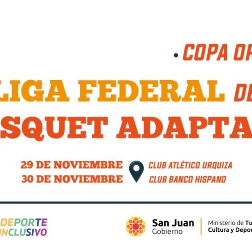 San Juan se prepara para vivir la Copa de Oro del básquet en silla