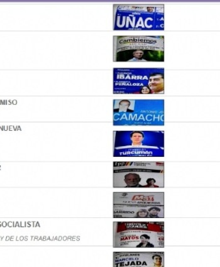 Paso 2107: Frente Todos alcanzó el 45 por ciento