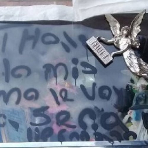 NI UNA MENOS: La tumba de Talía Recabarren amaneció con una amenaza a su hermana