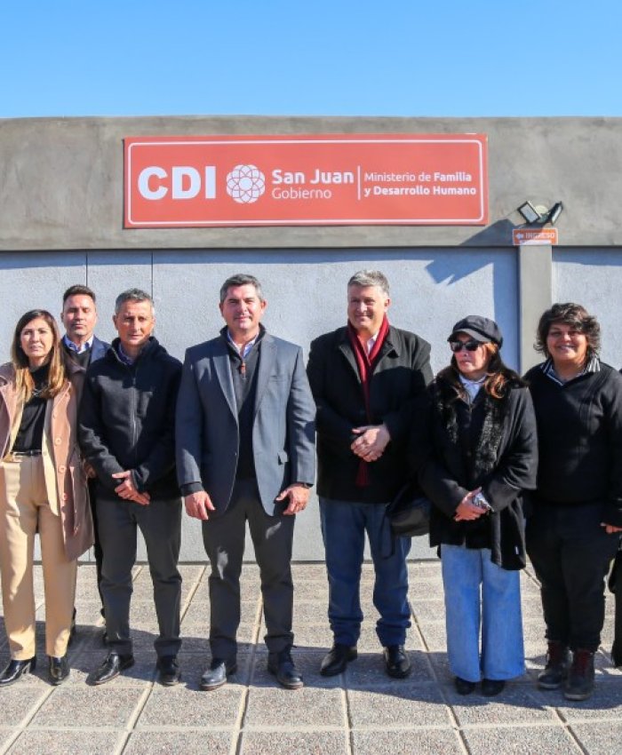 En 25 de Mayo, Orrego inauguró otro estratégico Centro de Desarrollo Infantil