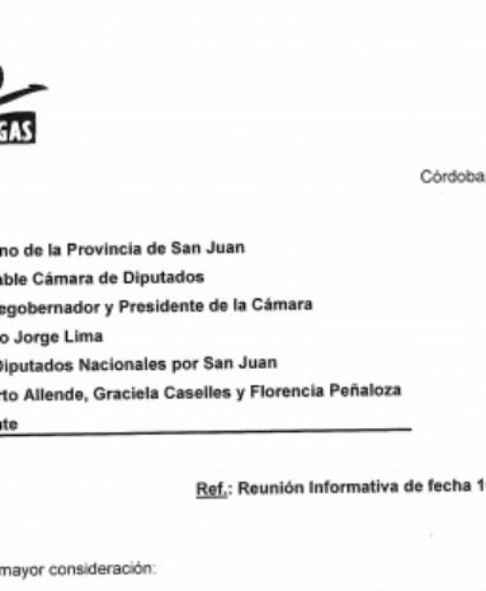Ecogas reconoció la avivada y pide a los sanjuaninos que no paguen la boleta