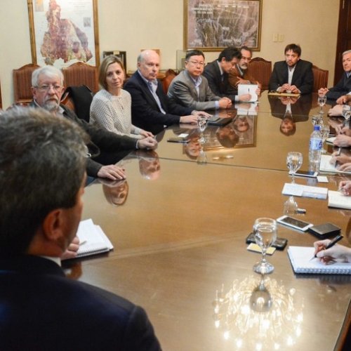 El Tambolar: Uñac recibió a una delegación china del Eximbank