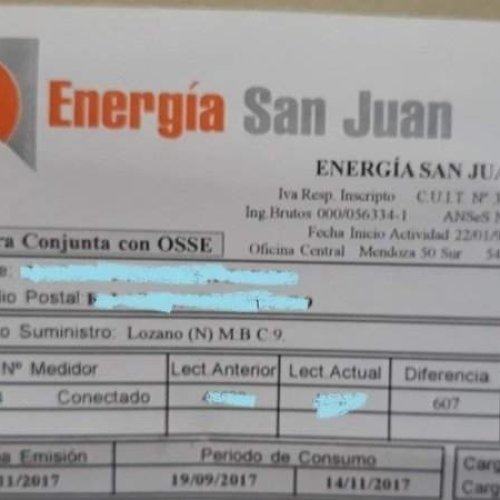 San Juan: Energía San Juan y DECSA no podrán cobrar intereses punitorios a usuarios morosos