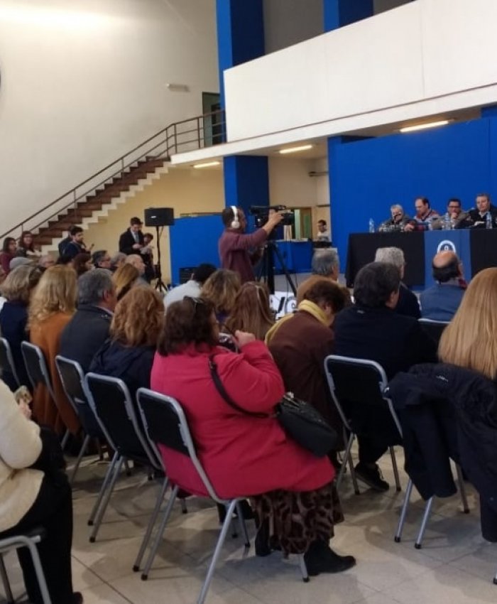 Autoridades de la Universidad junto con gremios, anticiparon medidas de fuerza para defender la educación pública