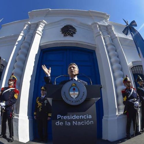 El 9 de Julio de Macri en Tucumán: una visita de 60 minutos y varios escraches