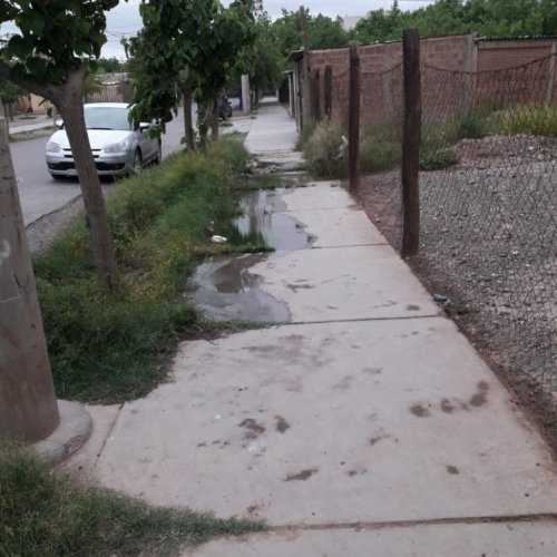 Barrio Las Garzas – Rawson:                  Pozos Colapsados