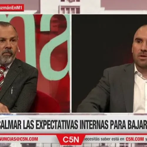 Guzmán: «Gestionaremos con gente que esté alineada con el programa económico»