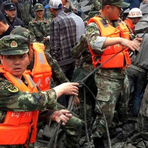 Un deslizamiento de tierra deja al menos 141 desaparecidos en China