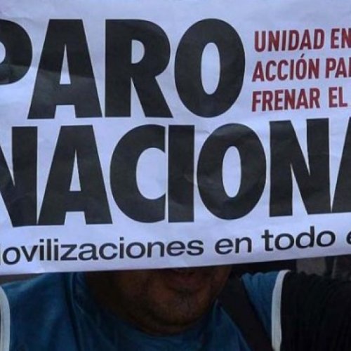 Paro nacional: en la provincial hay un 70 % de acatamiento al paro