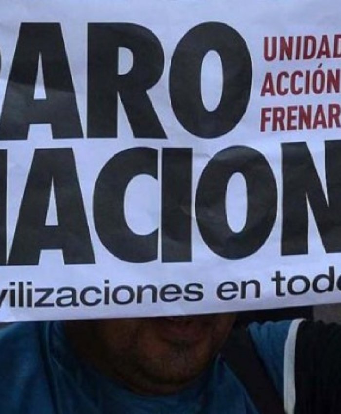 Paro nacional: en la provincial hay un 70 % de acatamiento al paro