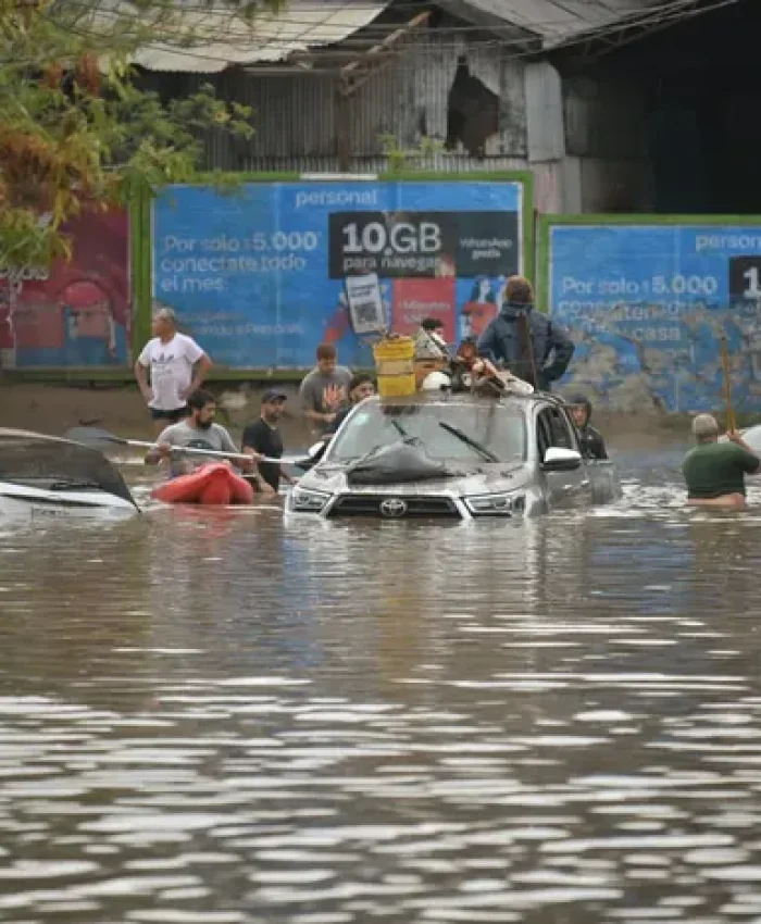 Javier Milei vetó el proyecto que declaraba la emergencia por la inundación en Bahía Blanca