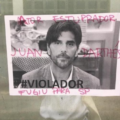 Brasil: escraches a Darthés en San Pablo por las denuncias de abuso sexual