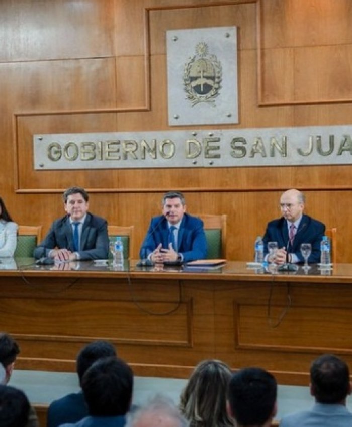 El gobernador Marcelo Orrego lanzó el Programa Aprender, Trabajar y Producir