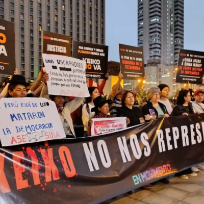 PERU: familiares de víctimas de la represión convocan a movilizarse en rechazo al regreso del fujimorismo al Poder Ejecutivo