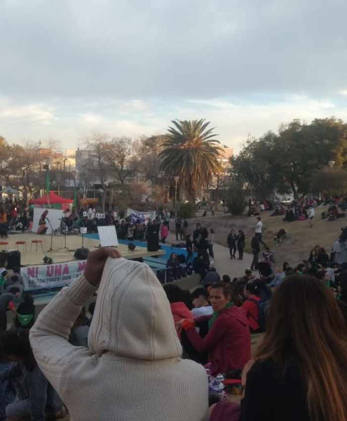 «Festiverde»: multitudinario festival artístico a favor de la legalizacion del aborto legal en San Juan