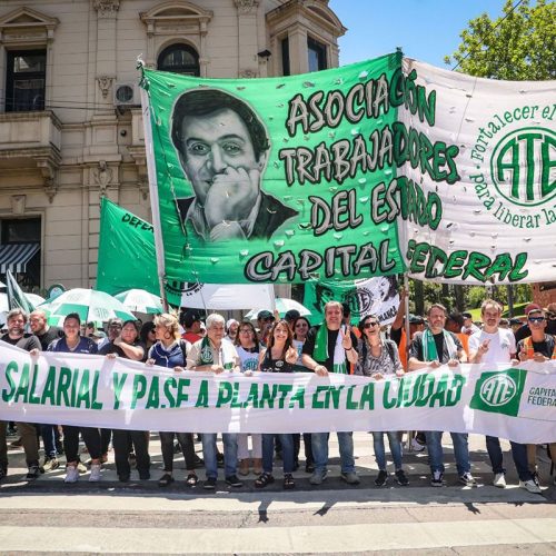 ATE convocó a un paro nacional el día que se trate la reforma laboral