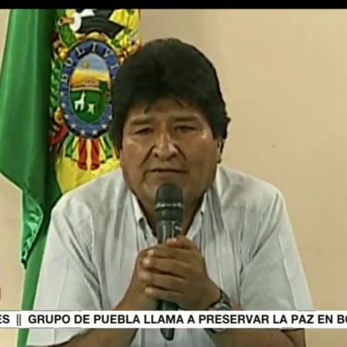 Evo Morales llegó a la Argentina