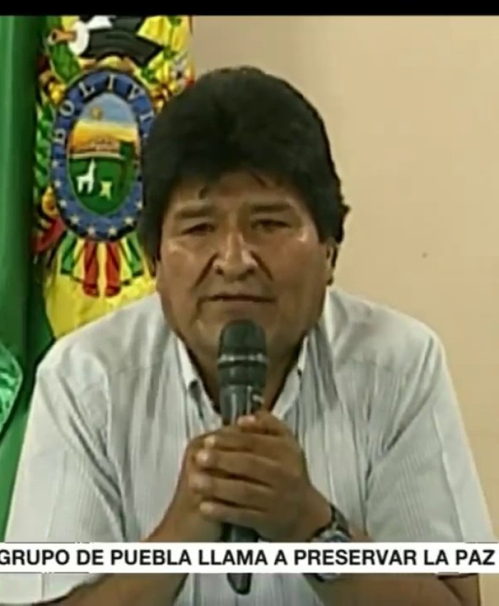 Evo Morales llegó a la Argentina