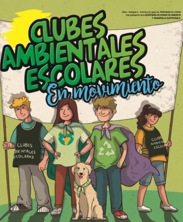 Se entregará material de apoyo a Clubes Ambientales Escolares