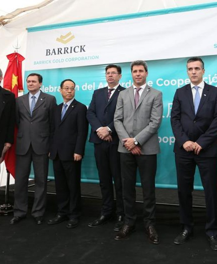 Shandong Gol visita Veladero junto con Uñac
