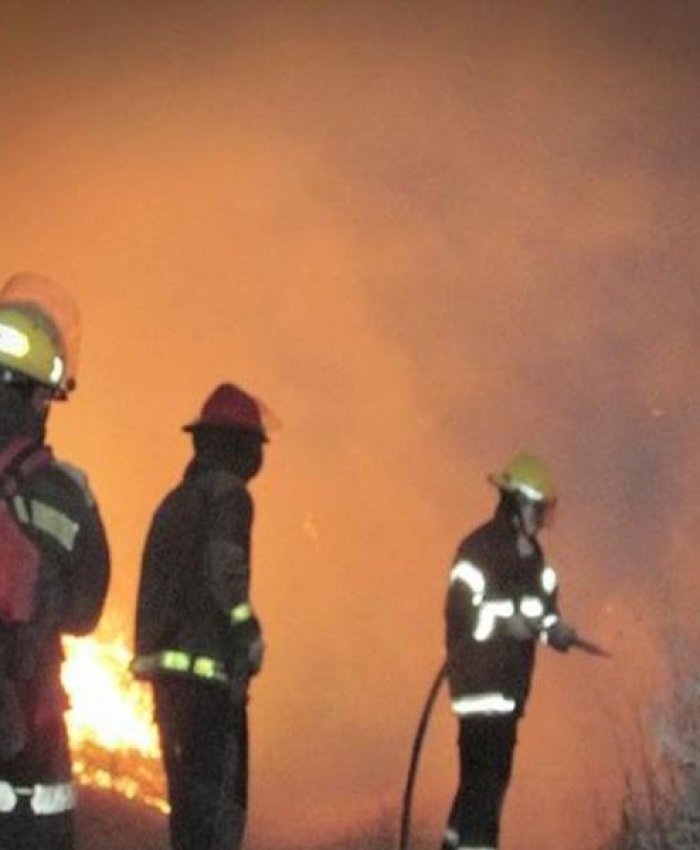 El viento provocó incendios de importancia en diversos puntos de la provincia