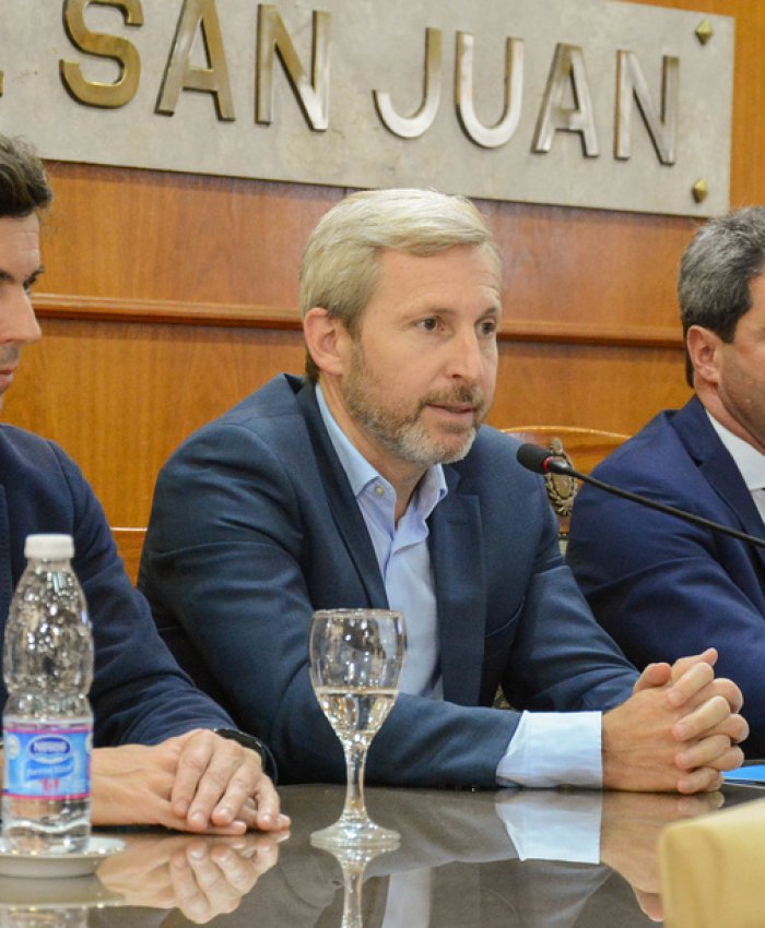 Acompañados de Frigerio, se conocieron las empresas oferentes para la construcción del Tambolar