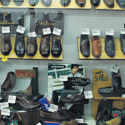 La venta de calzados cayó un 2,8 por ciento. 
