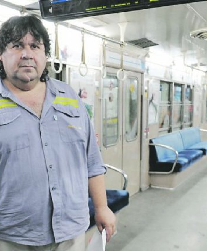 “A Cristina le pido perdón por los paros innecesarios”, afirmó el secretario adjunto de Metrodelegados, Néstor Segovia.