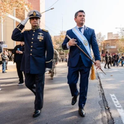 El gobernador Orrego conmemoró el aniversario de la Independencia