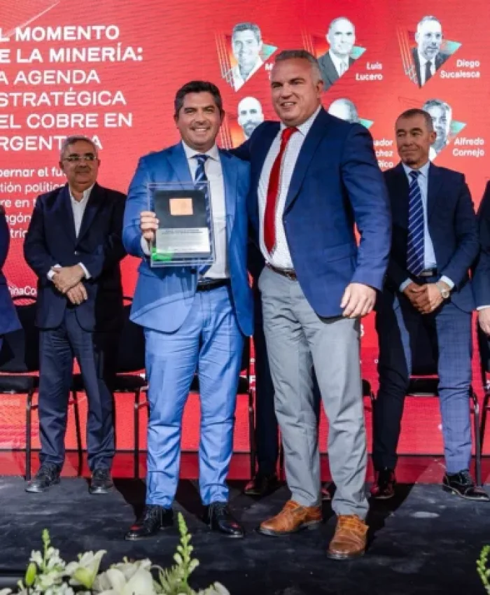 Orrego en la apertura de la II Conferencia Internacional “Argentina Cobre 2025”