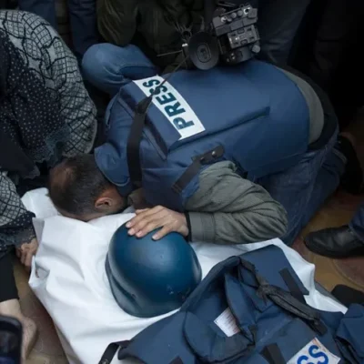 El Sindicato de Periodistas Palestinos denuncia que al menos 44 periodistas palestinos fueron asesinados por el Ejército israelí