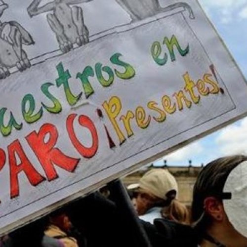 Colombia: maestros en paro, gremios y movimientos confluyen en la “Toma de Bogotá”