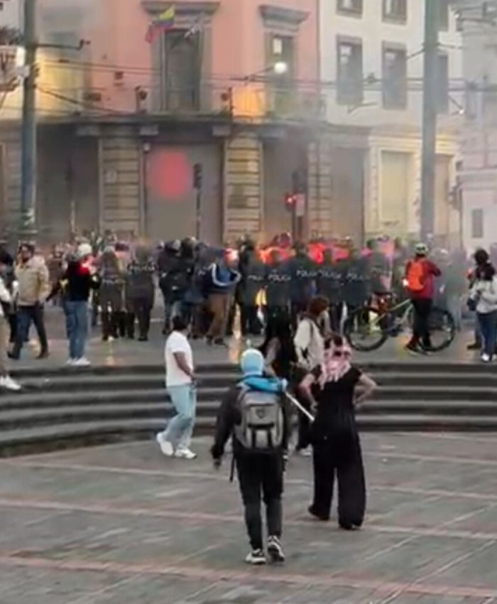 ECUADOR: reprimieron a organizaciones sociales en movilización contra las políticas del Gobierno