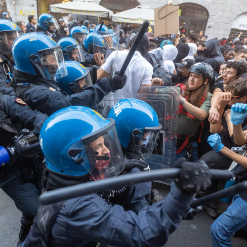 «PAREN EL MUNDO»: Miles de jóvenes toman las calles en Francia, Bélgica, España, Portugal, Italia y Albania ante un futuro sin salida